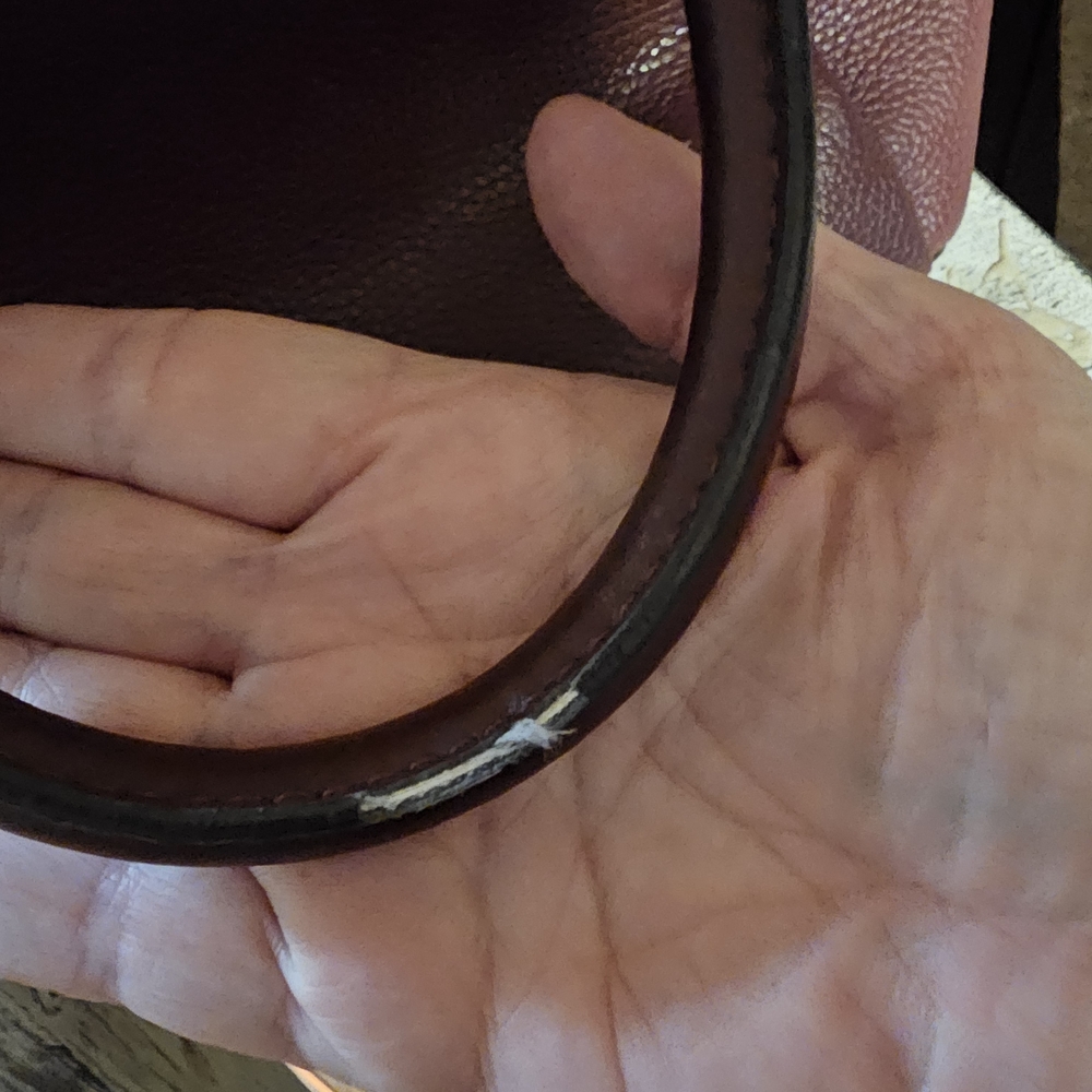 Michael Kors Plum Leather Satchel - Picture 5 of 5